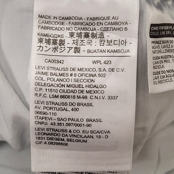 LEVIS 501 Baggy Button Fly Boyfriend Jeans Womens 2 29x26 Faded Stonewash - Picture 14 of 16